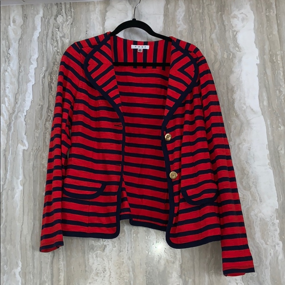 Striped Cabi Blazer